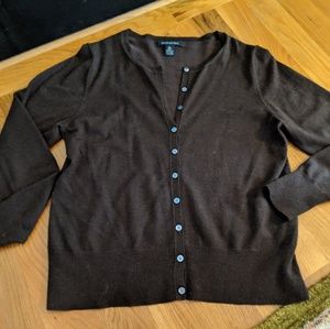 Banana Republic Cardigan, Brown, X-Large
